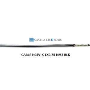 Cáp Tín Hiệu Lapp kabel 4510012 CABLE H05V-K 1X0.75 MM2 BLK