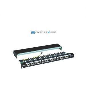 Cáp Quang Alantek Patch Panel SM Duplex LC full loaded, 24 port 306-8R0012-SM07