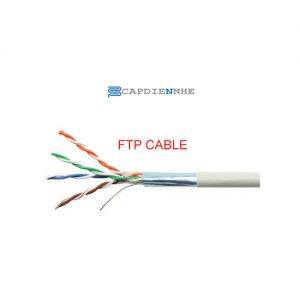 Cáp Mạng LS F/UTP CAT5e 4pairs,24AWG,Solid Copper,PVC,CM,xx  FTP-E-C5G-E1VN-M0.5X4P/xx