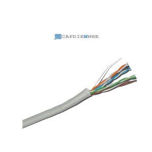 Cáp Mạng LS SF/UTP CAT5e 4pairs,24AWG,Solid Copper,PVC,CM,Grey SFP-E-C5G-E1VN-M 0.5x004P/GY