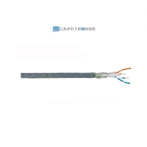 Cáp Mạng LS SF/UTP CAT6 4pairs,24AWG,Solid Copper,PVC,CM,Grey SFP-G-C6G-E1VN-M 0.5x004P/GY