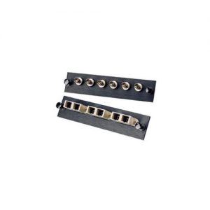 559558-1 AMP Fiber Optic Snap-In Adapter Plate, Duplex SC